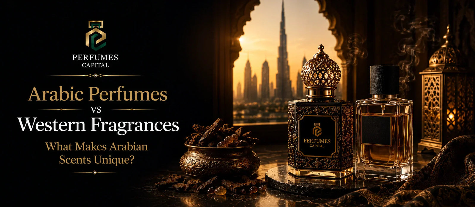 Arabic Perfumes vs Western Fragrances: What Makes Arabian Scents Unique?