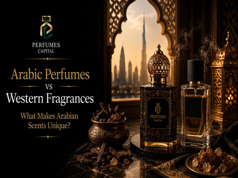 Arabic Perfumes vs Western Fragrances: What Makes Arabian Scents Unique?